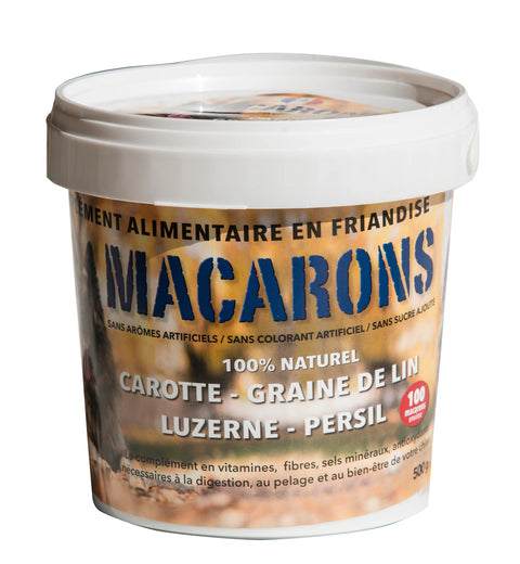 FRIANDISE POUR CHIEN LES MACARONS "Le complément en friandise" FRANCE CROQUETTES