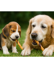 FRIANDISE POUR CHIEN Torsadés de veau - 100% Naturel FRANCE CROQUETTES