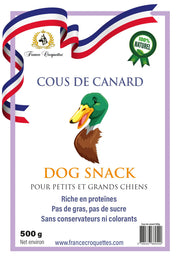 FRIANDISE POUR CHIEN Cous de canard FRANCE CROQUETTES