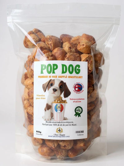 FRIANDISE POUR CHIEN POP DOG Fromage Yak Soufflé FRANCE CROQUETTES