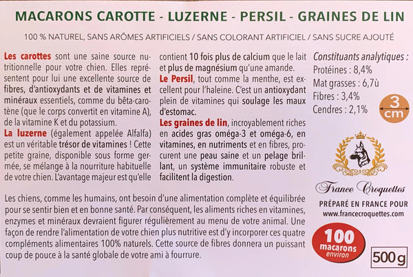FRIANDISE POUR CHIEN LES MACARONS 