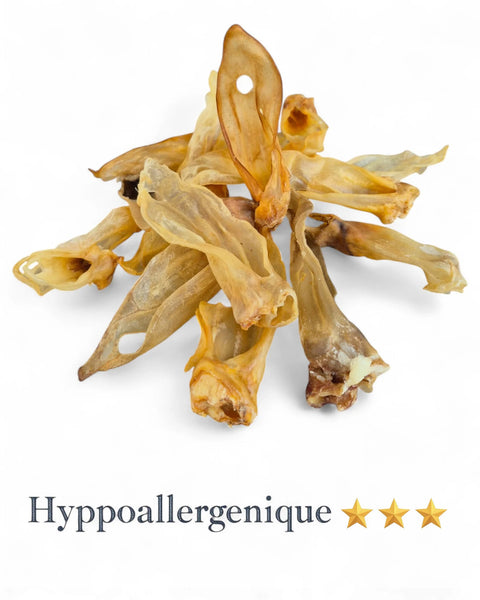 FRIANDISE POUR CHIEN Oreilles d'agneau (Digestion sensible️) FRANCE CROQUETTES