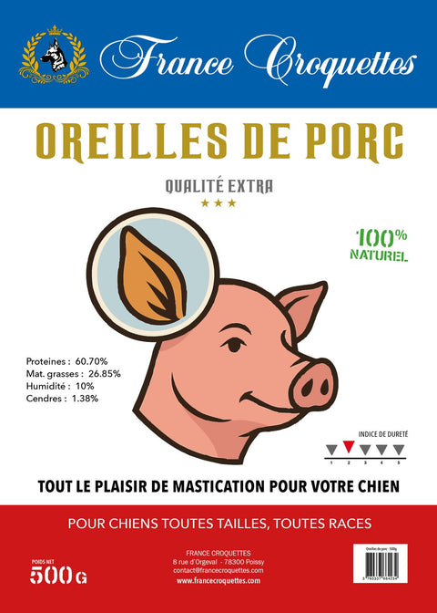 Oreilles de porc XXL