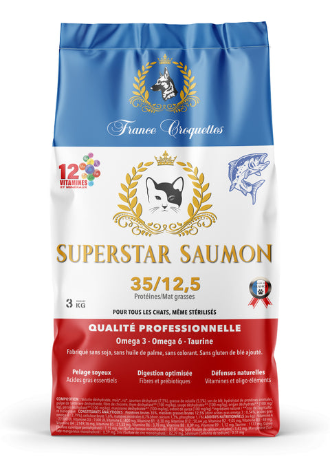 SUPER STAR SAUMON   Stérilisés✔️ Digestion++