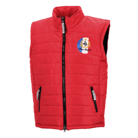 Doudoune sans manche rouge Outlet